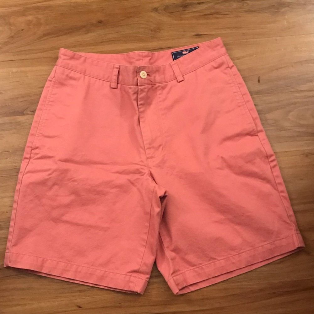 New Men’s Salmon Vineyard Vines Shorts